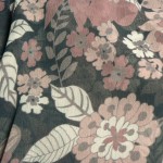 Chiffon Blumen altrosa