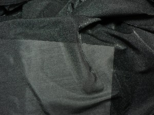 Voile Lycra schwarz